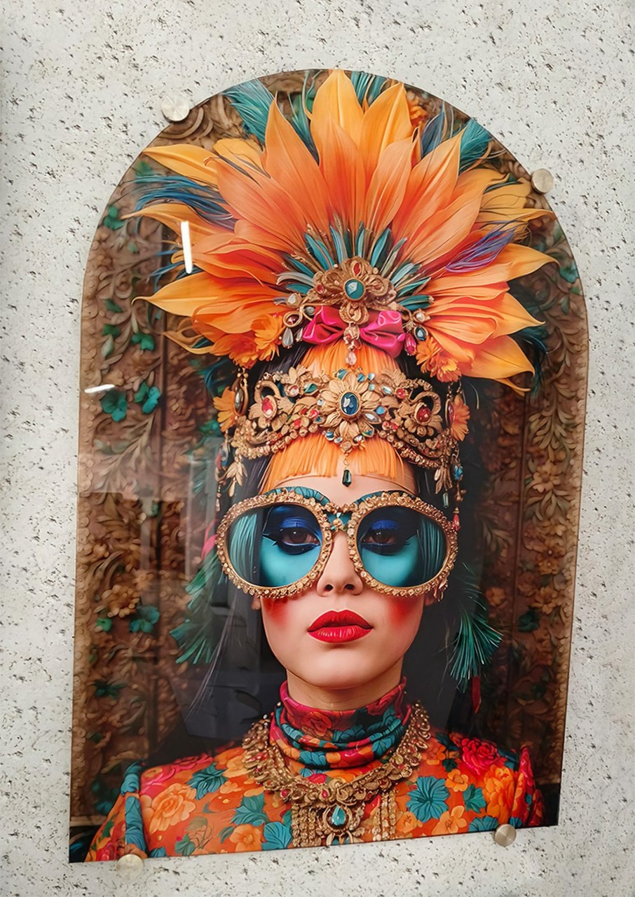 Printing on Acrylic sample